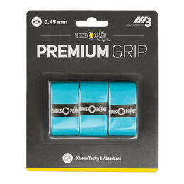 Tennis-Point Premium Grip blau 3er